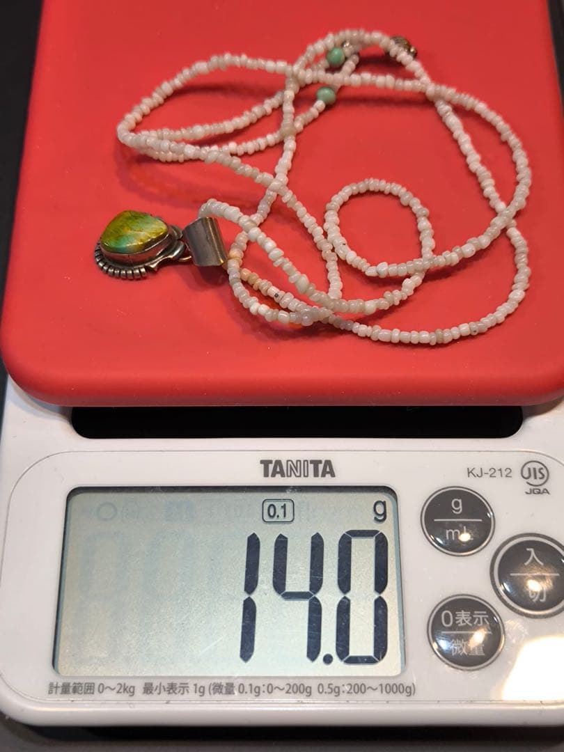 ハンドメイド シルバーペンダント ネックレス ナバホ インディアンジュエリー