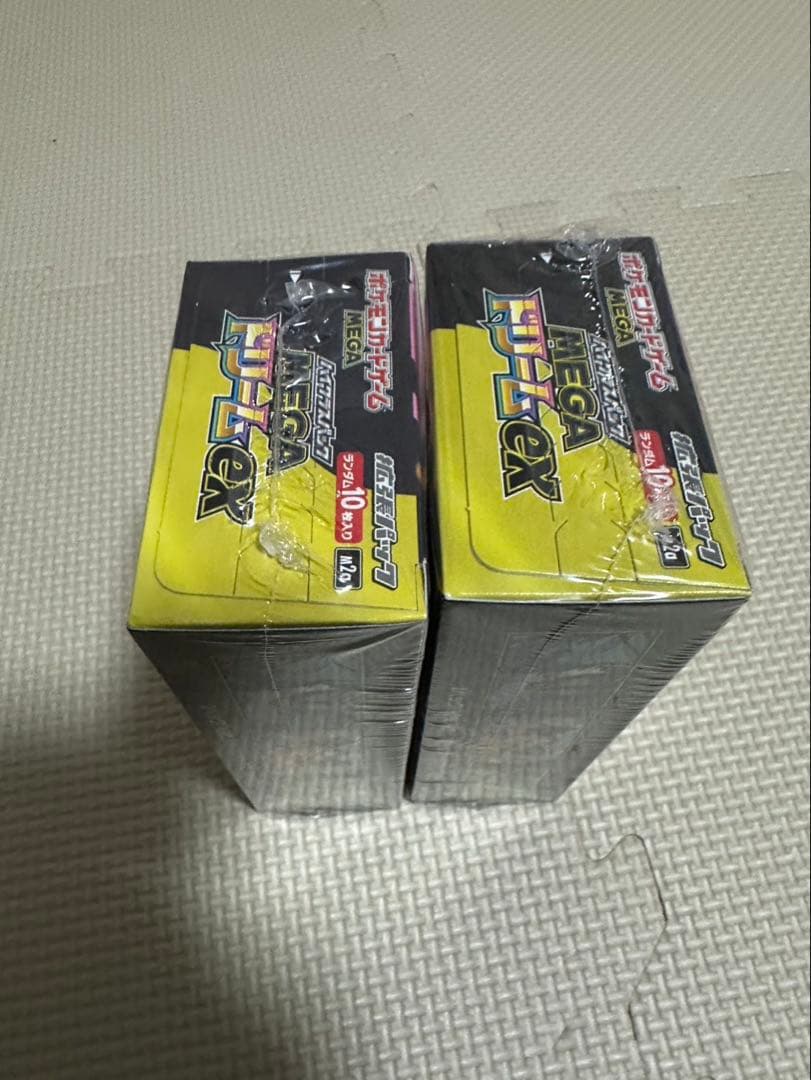 ポケモンカードゲーム MEGA ドリームex 2ボックス　シュリンク付き