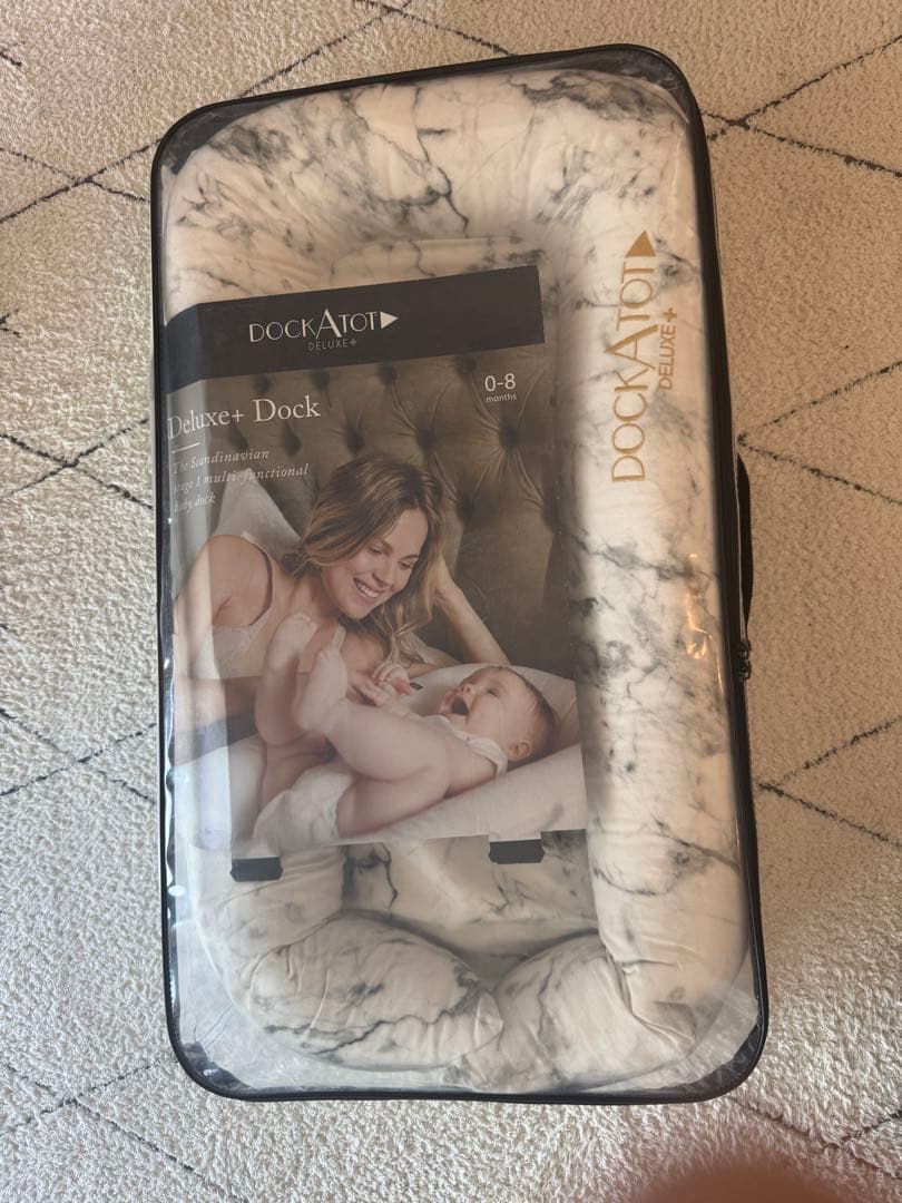 DockATot ベビー用ドッキングシート 大理石模様