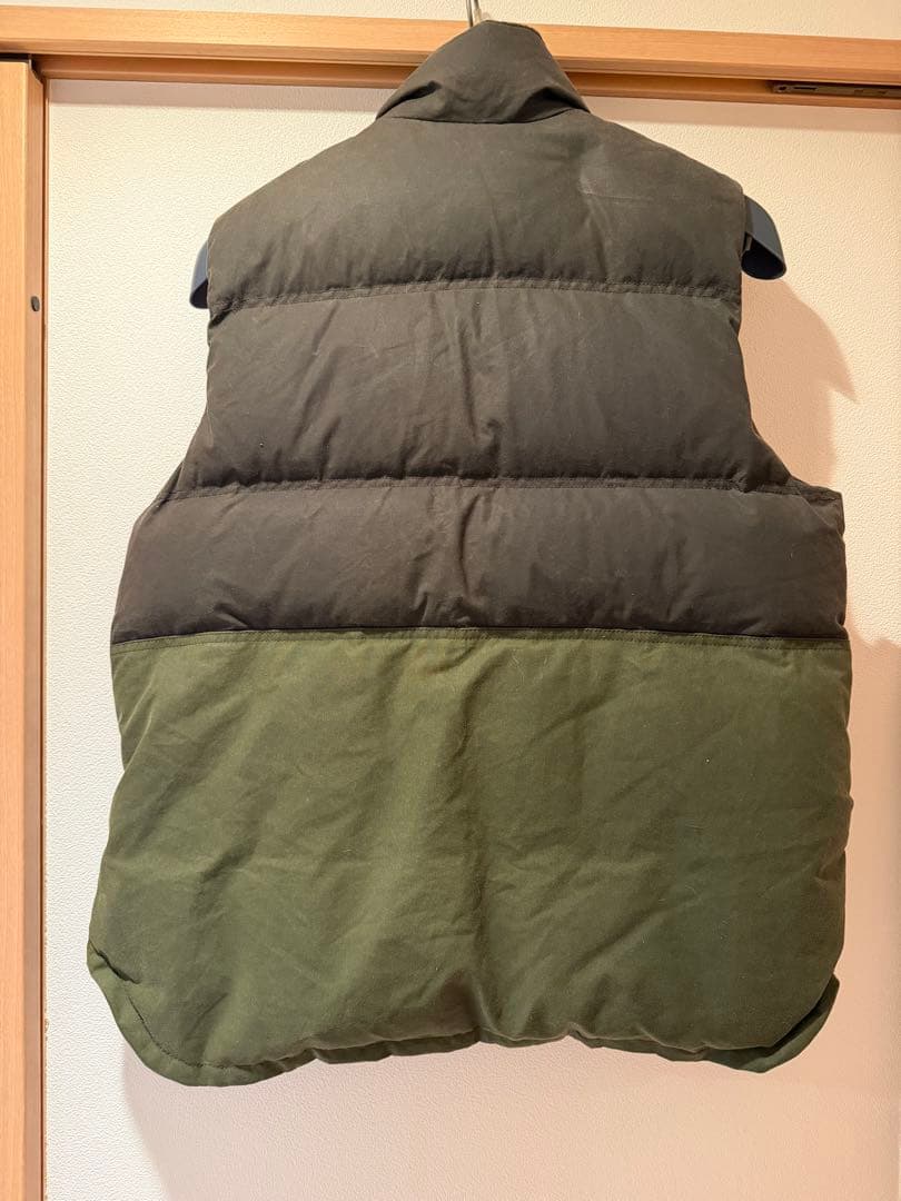 FILSON ダウンベスト Mサイズ オリーブグリーン