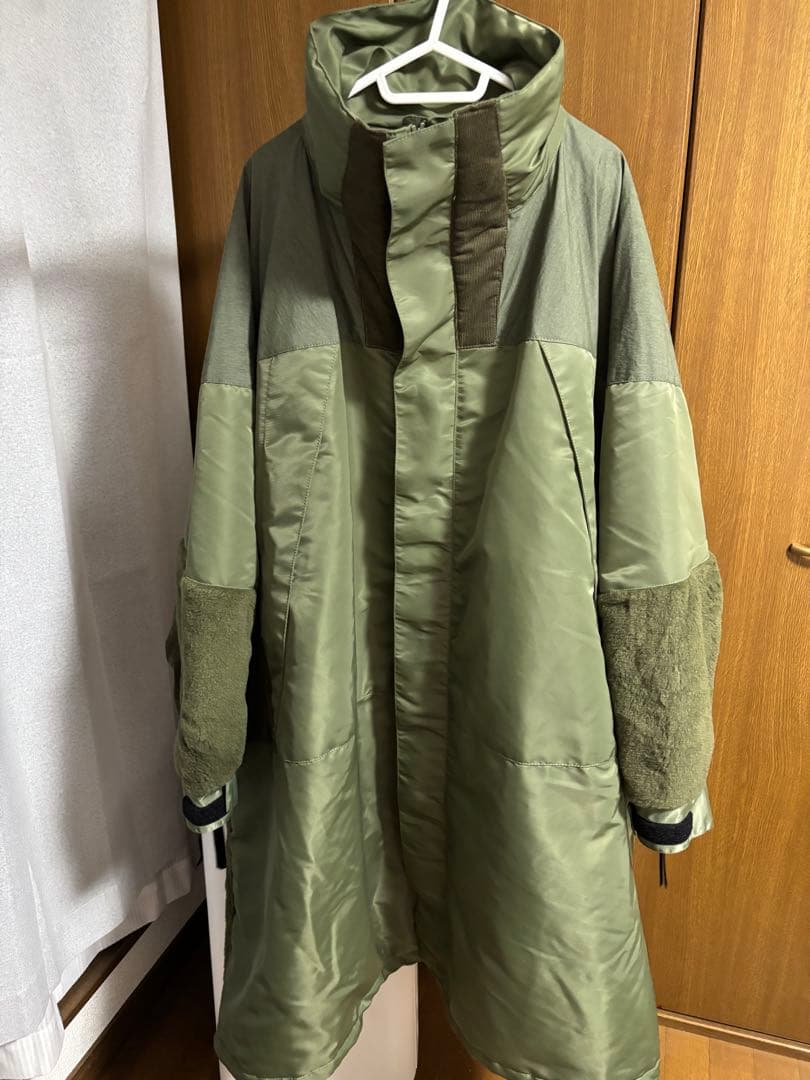 値下げ中 etsinta エシンタ モンスター中綿オーバーコート