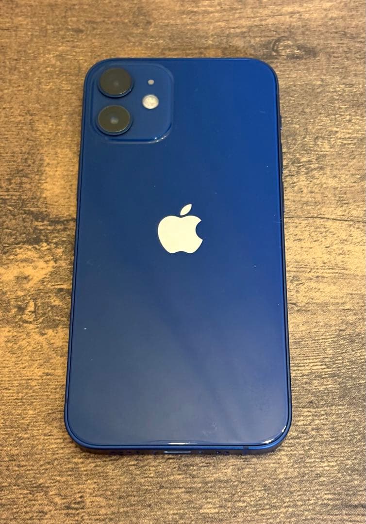 iPhone 12 mini 64GB ブルー SIMフリー バッテリー 86%