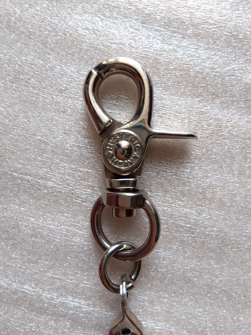 ヒステリックグラマー ウォレットチェーン 　レザー