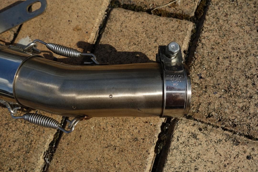 CB1000R　SC80 アクラボビッチ　ステッカチューン　ステンレス　メガホン