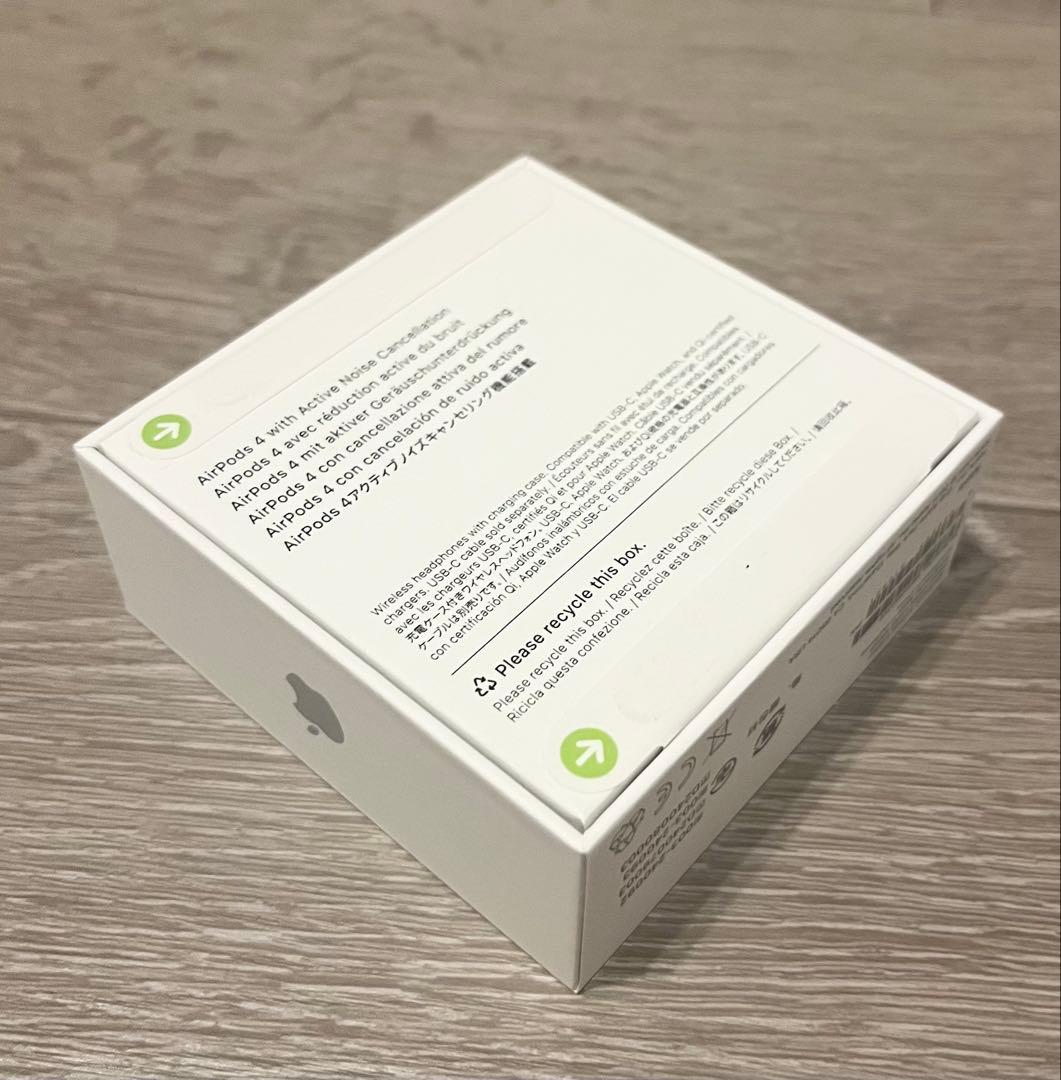 新品未開封⭐︎Apple AirPods 4 アクティブノイズキャンセリング搭載