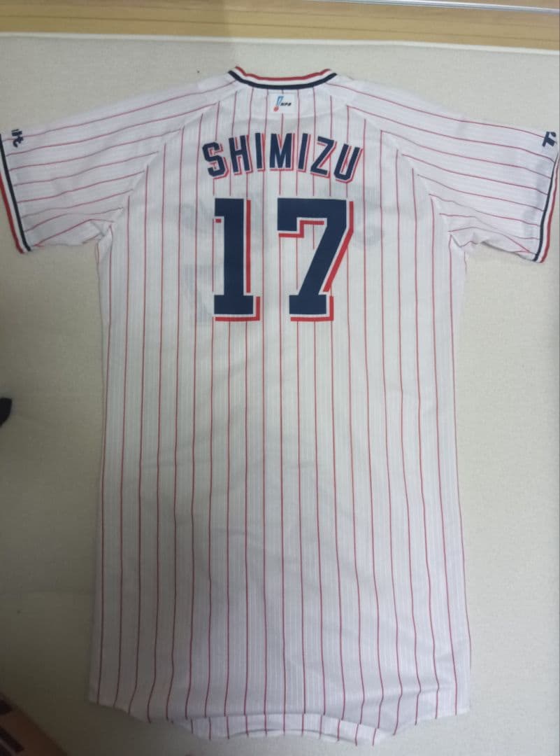 ヤクルトスワローズ　清水昇　実使用　本人着用上下セット 福袋当選品