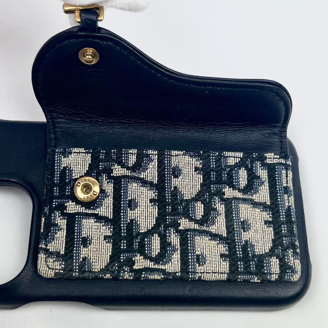 Dior クリスチャンディオール iPhoneケース14PRO オブリーク