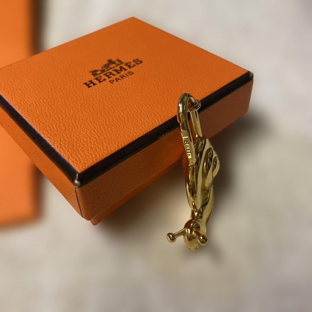 HERMES 1995限定　カタツムリ　カデナ　希少　お箱、リボン　ショッパー付