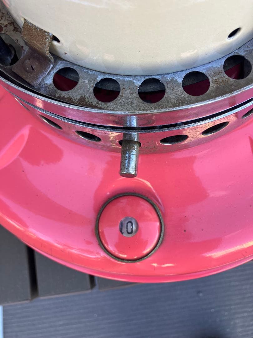 昭和レトロ　ブルーファイヤー BF-107　昭和金属工業　石油ストーブ