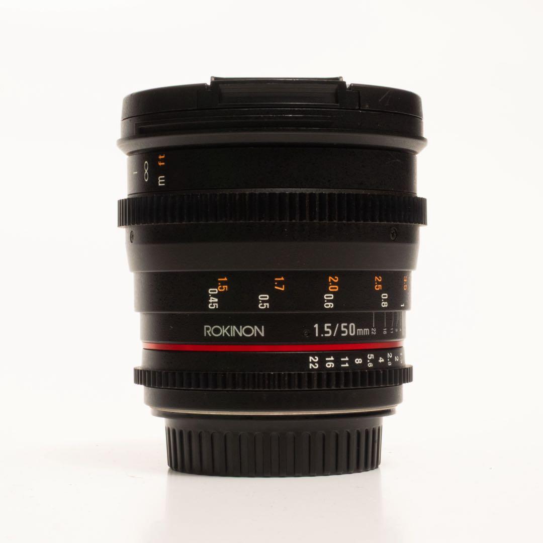 ROKINON 50mm f/1.5 単焦点 シネレンズ EFマウント