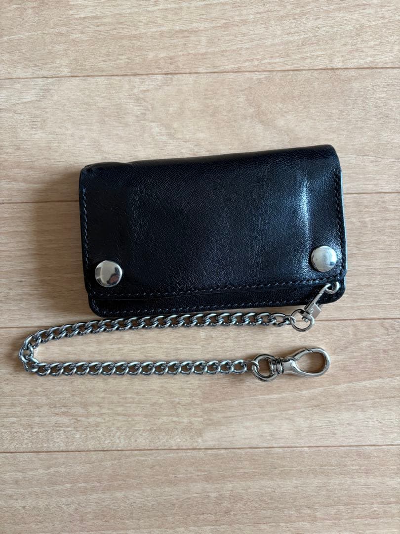 ミドルトラッカーウォレット＆ウォレットチェーン付き