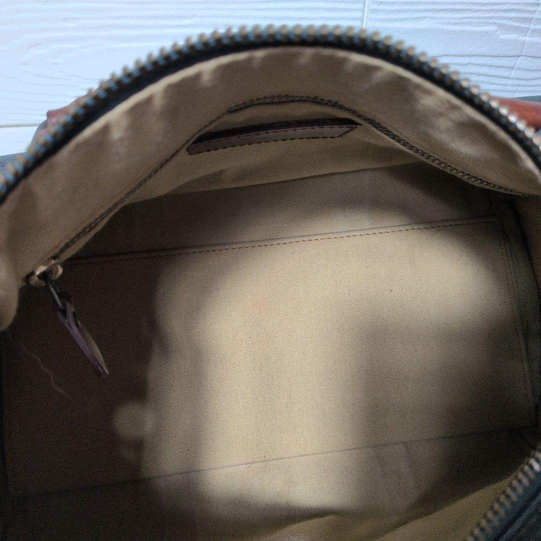 ポロ ラルフローレン ボストンバッグ PVC タータンチェック POLO