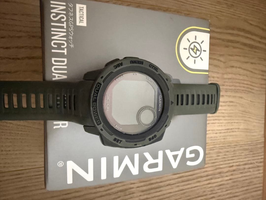 最終値下げ　Garmin ガーミン　インスティクト　タクティカル　デュアルパワー