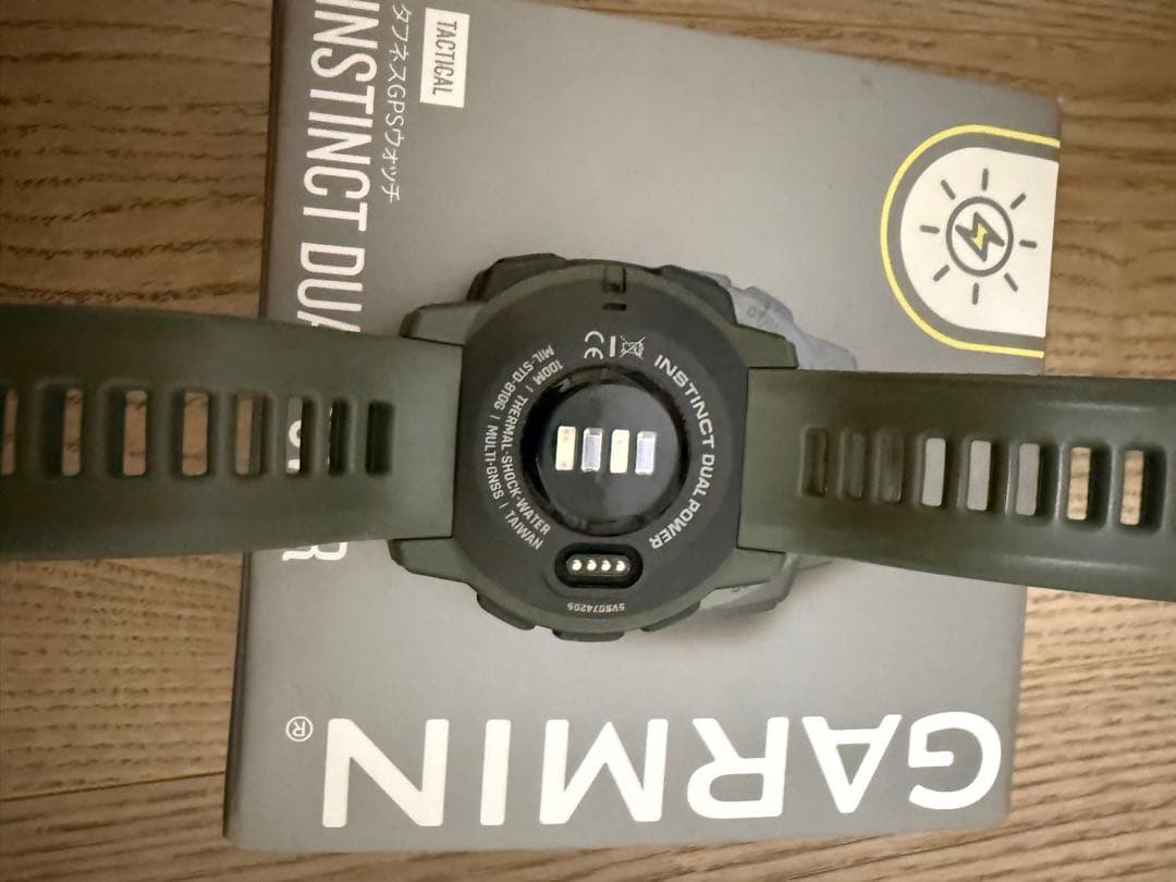 最終値下げ　Garmin ガーミン　インスティクト　タクティカル　デュアルパワー