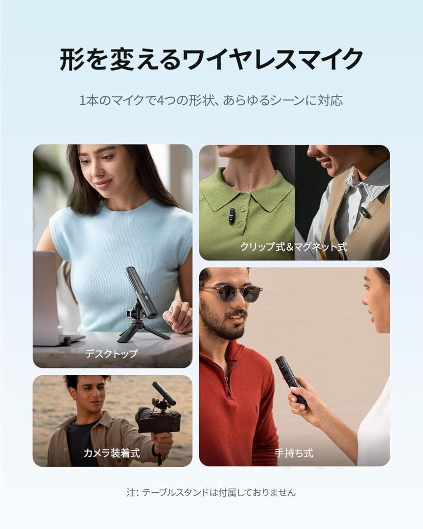 BOYA Magicワイヤレス ピンマイク