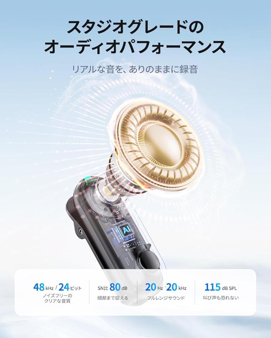 BOYA Magicワイヤレス ピンマイク