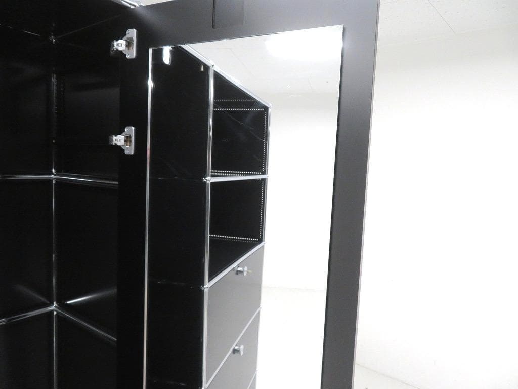 展示品 usmハラー　2列5段　サイドボード　キャビネット　ワードローブ　モダン