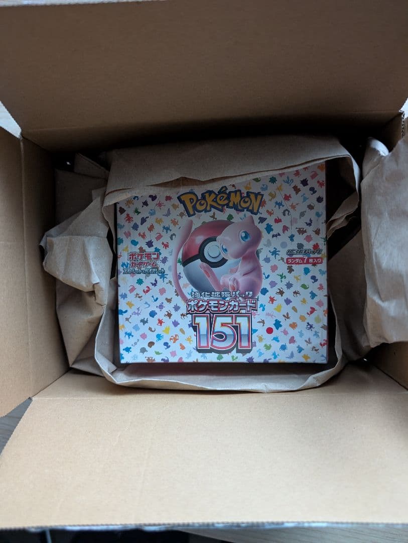 ポケモンカード151 未開封シュリンク付き