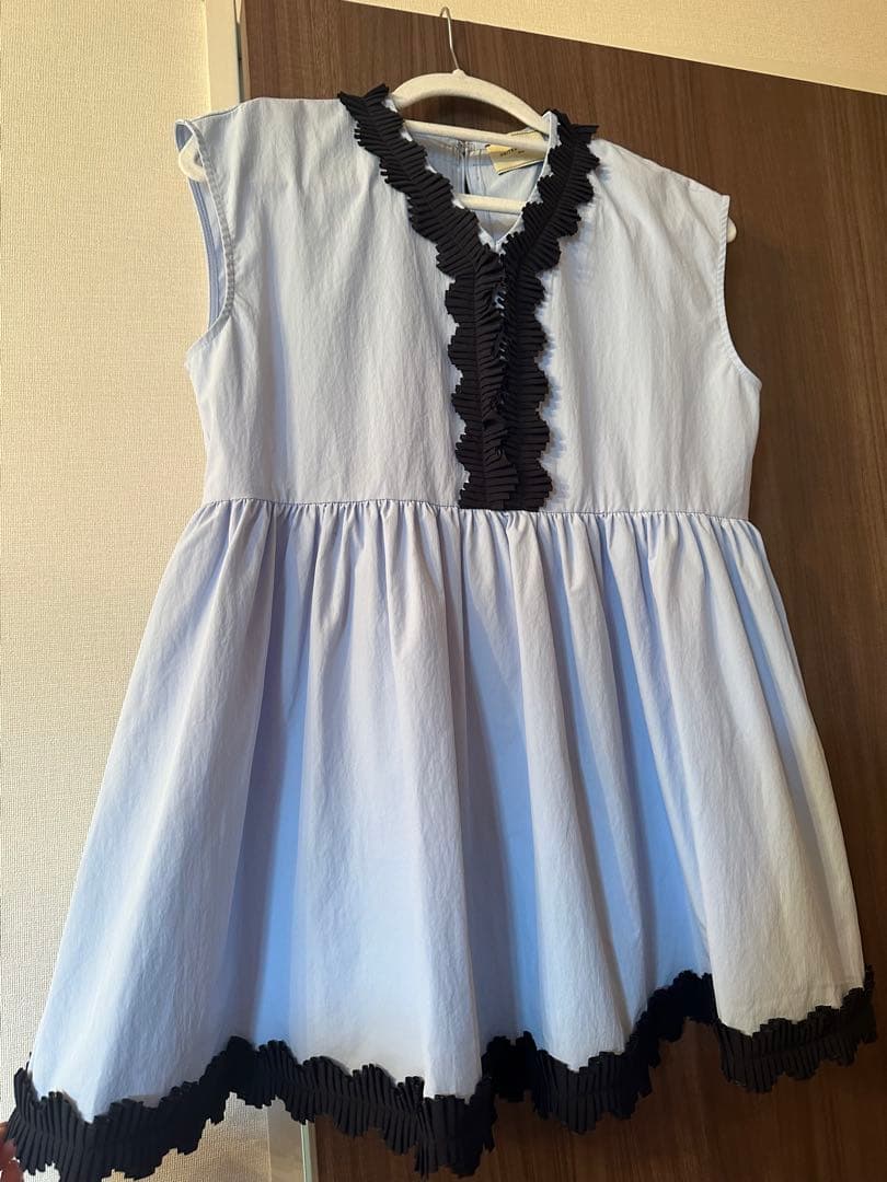 maa新品タグタックプリーツフリルウォッシャブルUNITEDARROWS