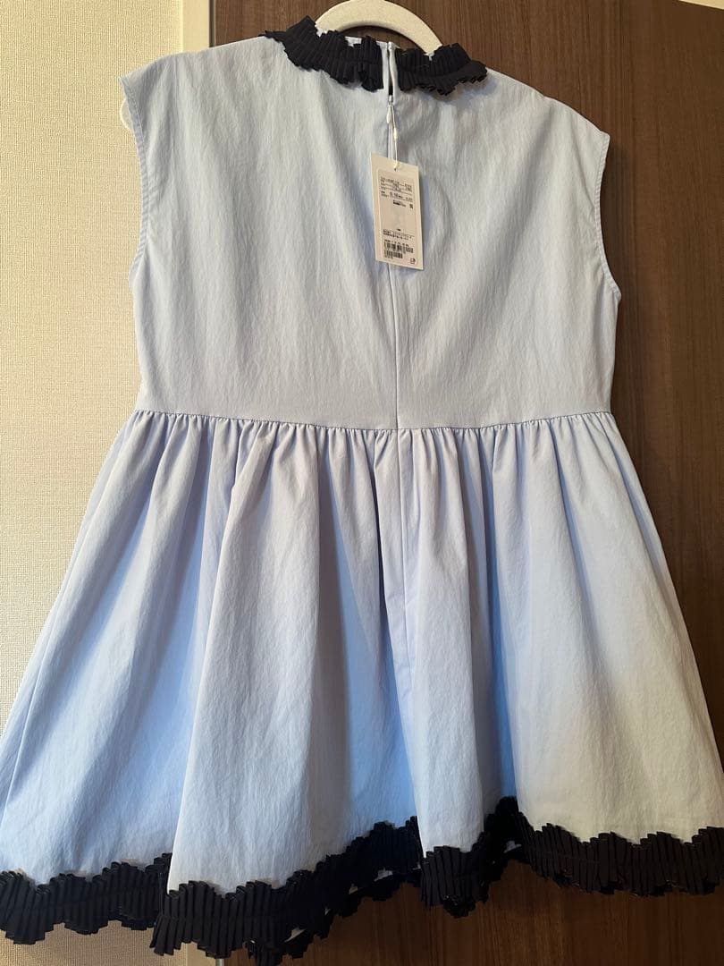 maa新品タグタックプリーツフリルウォッシャブルUNITEDARROWS