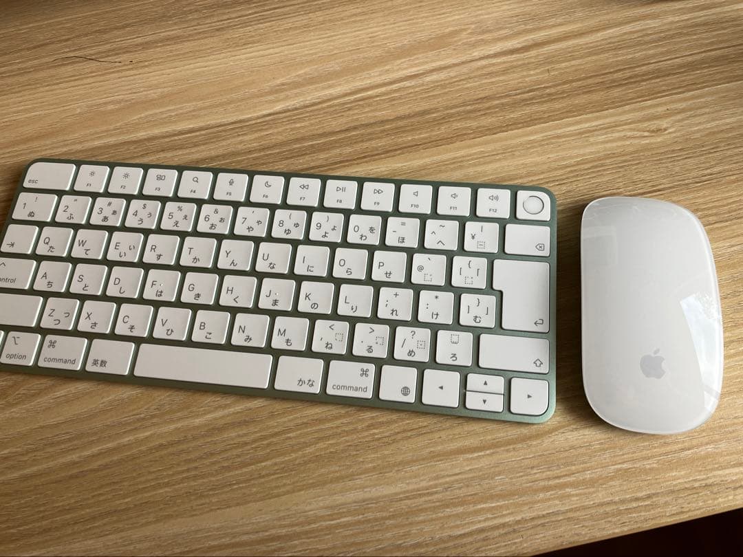 アップル iMac 24インチ(2021) グリーン マウス、キーボードほぼ新品