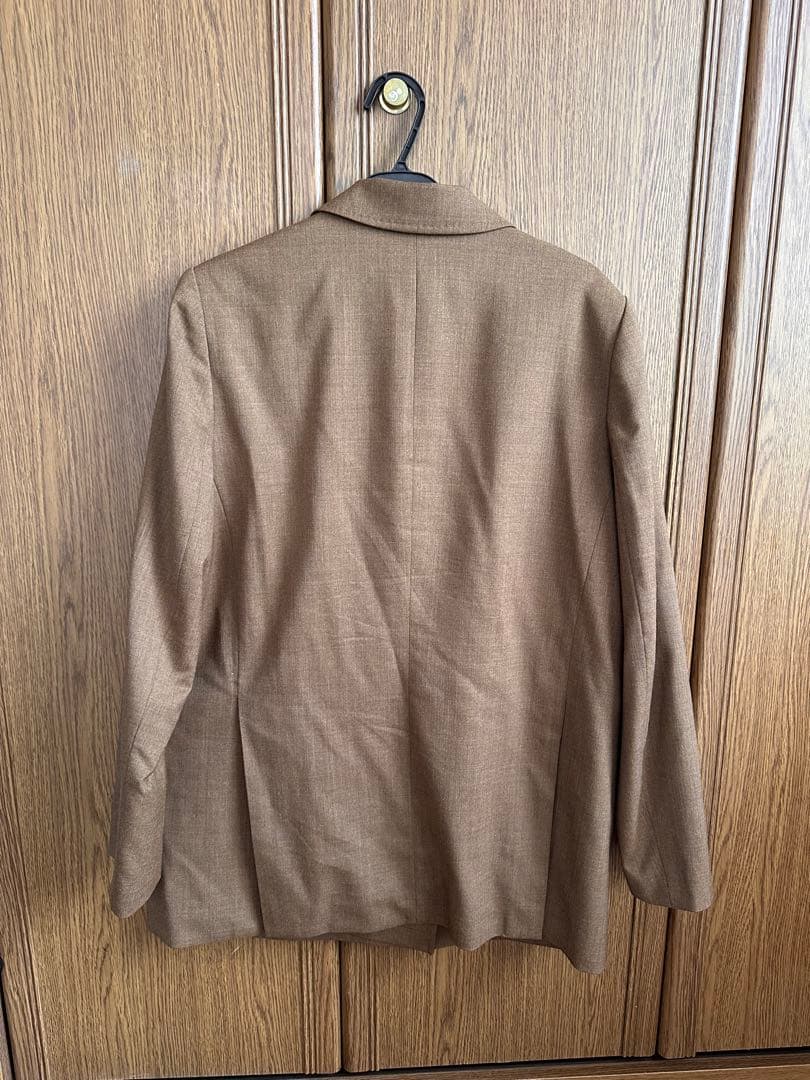 【EMOELLE】ベルテッドジャケットとスラックスパンツセットアップ