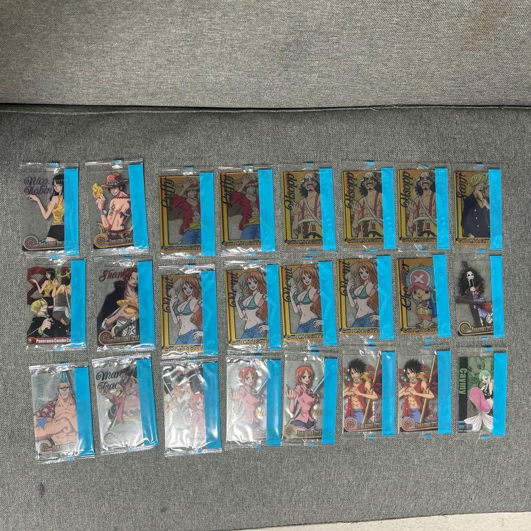 森永ウエハース　ワンピース　クリアカード