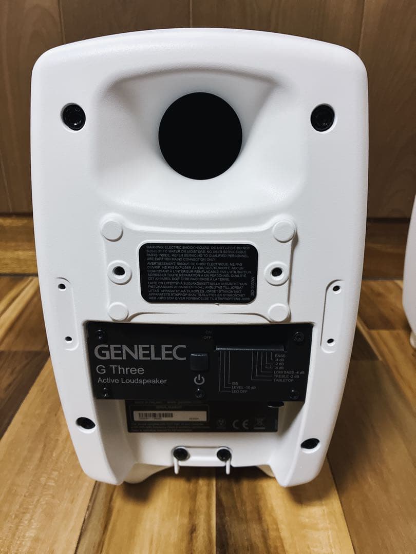 GENELEC G THREE ペア アクティブスピーカー RAW 超美品