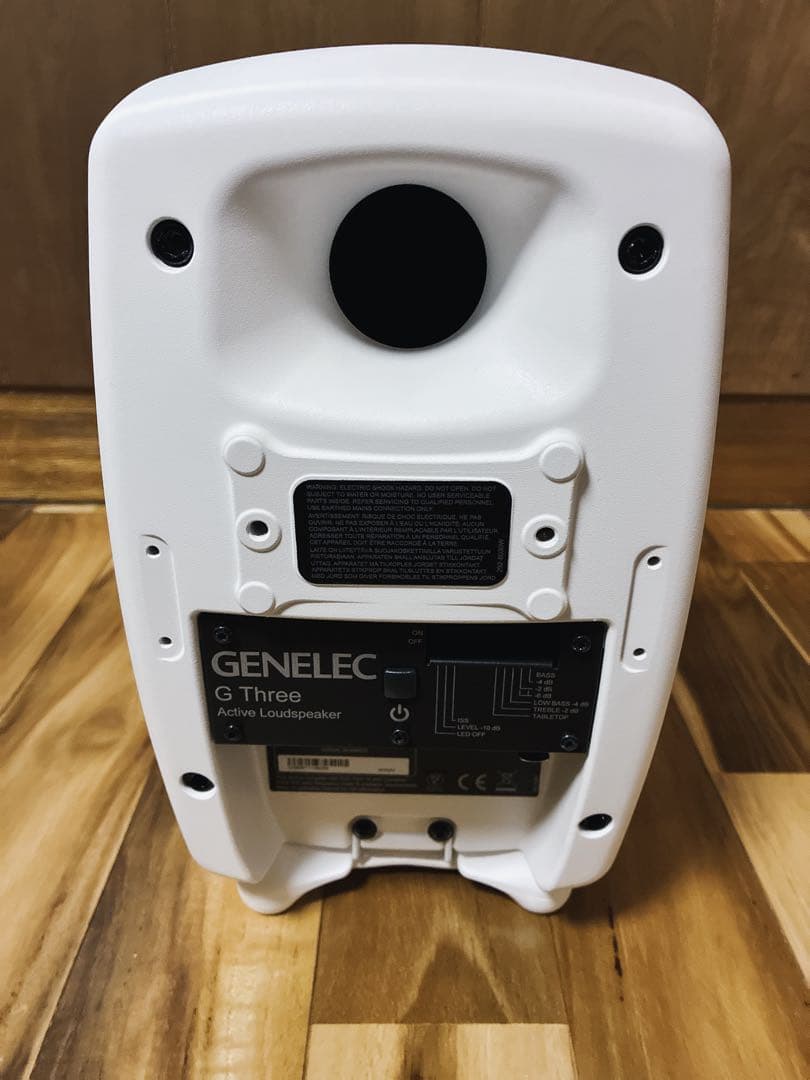 GENELEC G THREE ペア アクティブスピーカー RAW 超美品