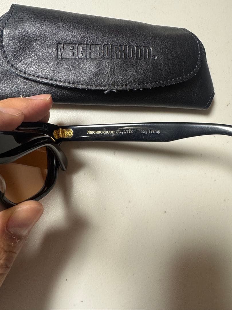 NEIGHBORHOODのBig Trampサングラス