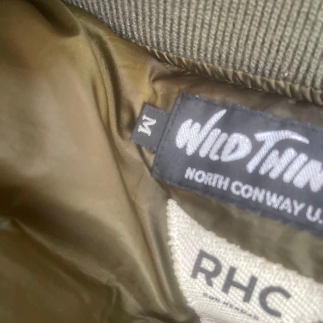 RHC×WILD THINGS,別注,ダウン,MA-1