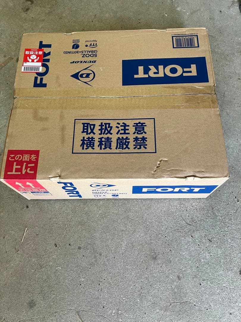 【新品】 Dunlop　ダンロップ フォート　1箱60球