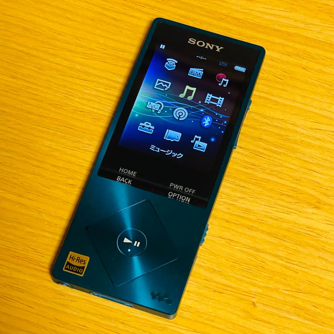 【美品】SONY NW-A25 16GB シリコンカバー・ノイキャンイヤホン付き
