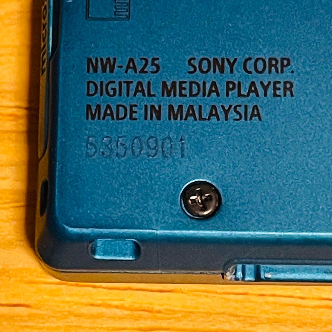 【美品】SONY NW-A25 16GB シリコンカバー・ノイキャンイヤホン付き