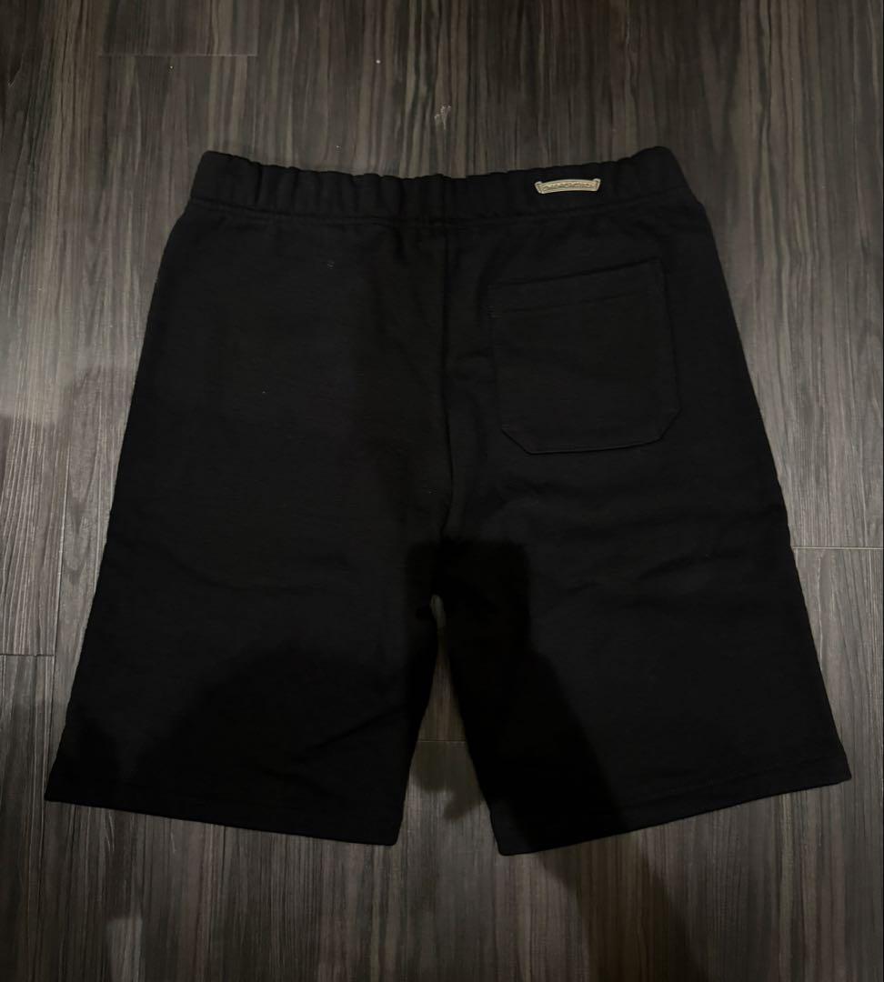 CHROME HEARTS／SLO RIDE 刺繍 スウェット ショート パンツ