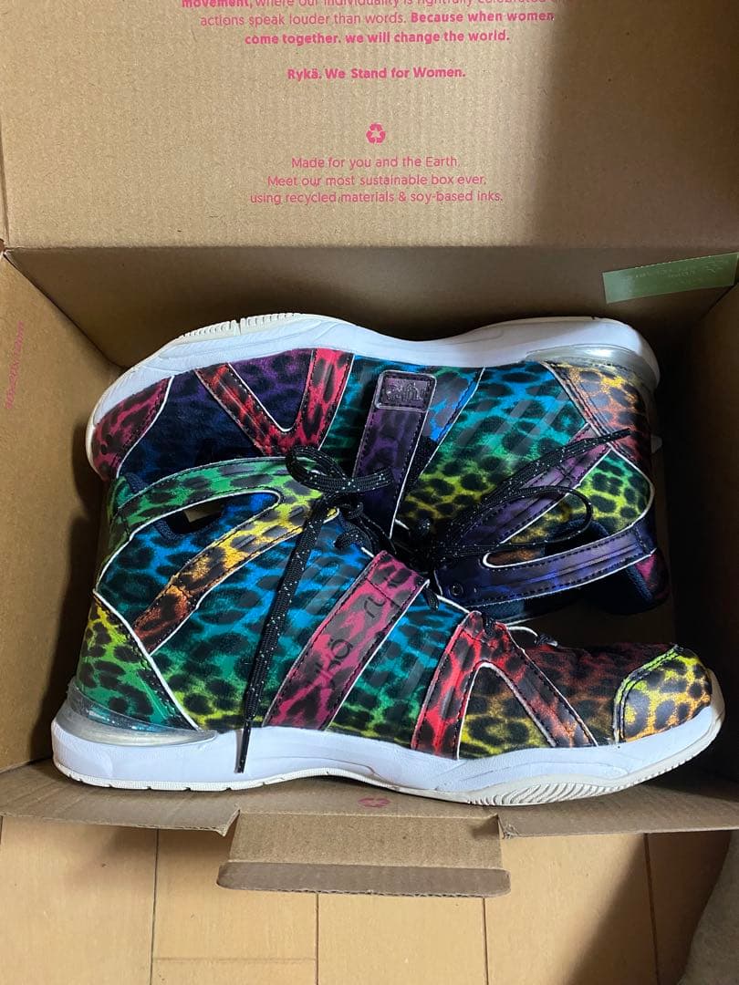 美品　ryka ライカ TENACIOUS テナシオス フィットネス シューズ