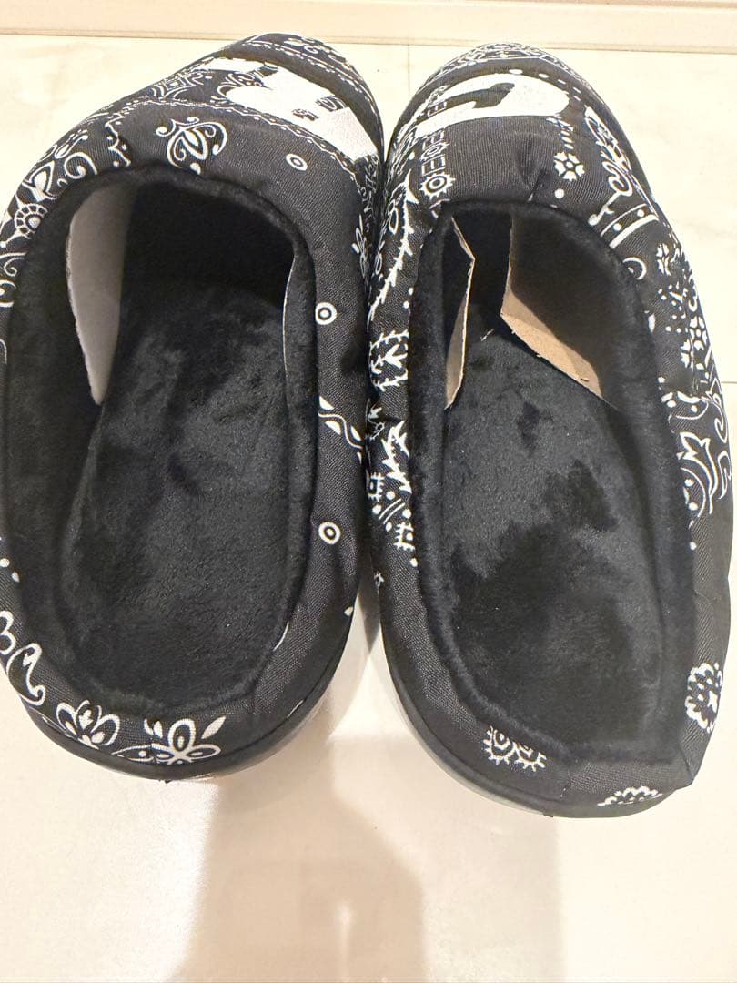 F.C.R.B. バンダナ柄 スリッポンサンダル