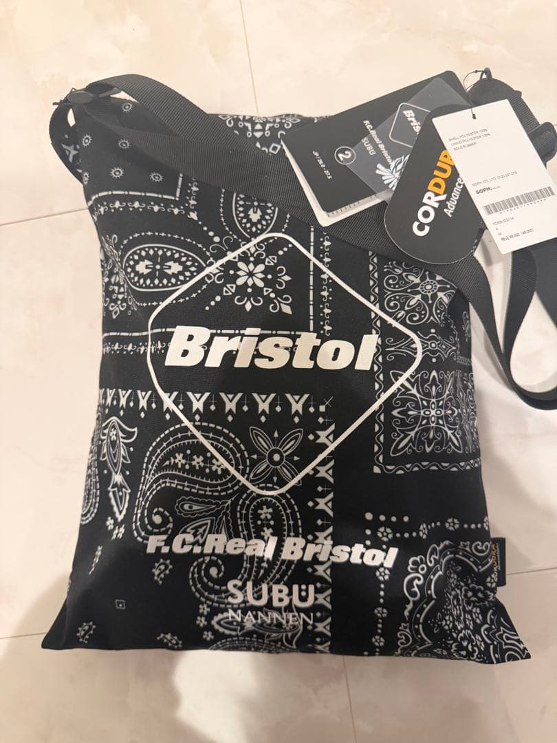 F.C.R.B. バンダナ柄 スリッポンサンダル