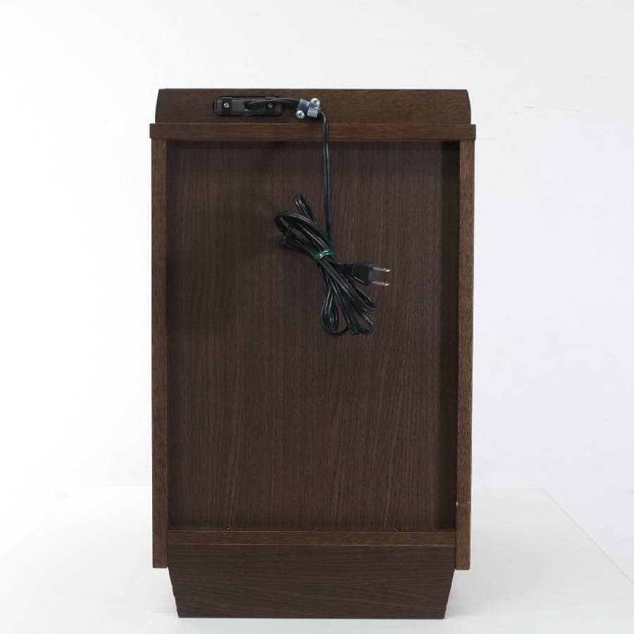 カリモク家具 ナイトテーブル AU8450MK オーク材 コンセント付き 3