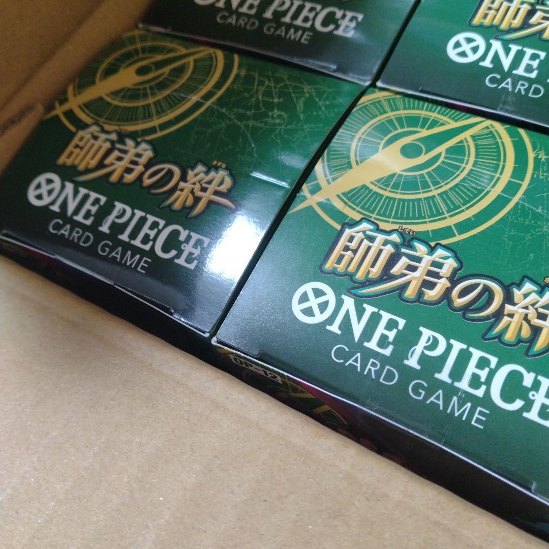 専用　ワンピースカードゲーム　師弟の絆　1カートン分　テープ付き　12ボックス