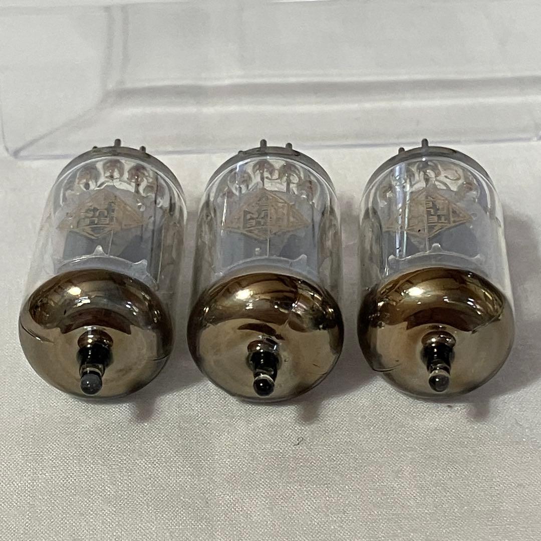 希少 Telefunken ECC83 スムースプレート ダイヤ 同一3本セット