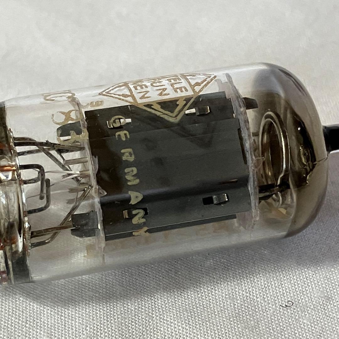 希少 Telefunken ECC83 スムースプレート ダイヤ 同一3本セット