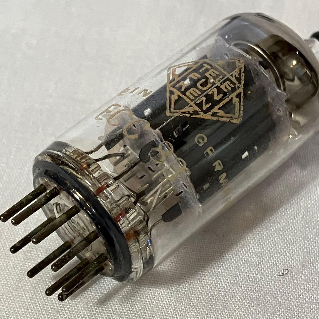 希少 Telefunken ECC83 スムースプレート ダイヤ 同一3本セット