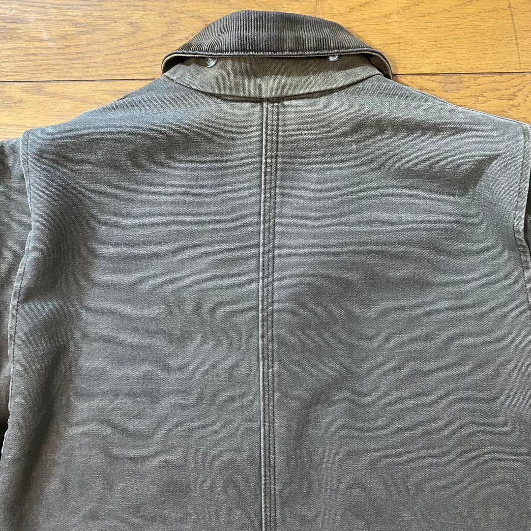 Carhartt ミシガンチョアコート USA製 ブラウン フェード