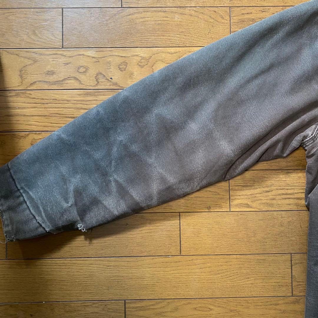 Carhartt ミシガンチョアコート USA製 ブラウン フェード