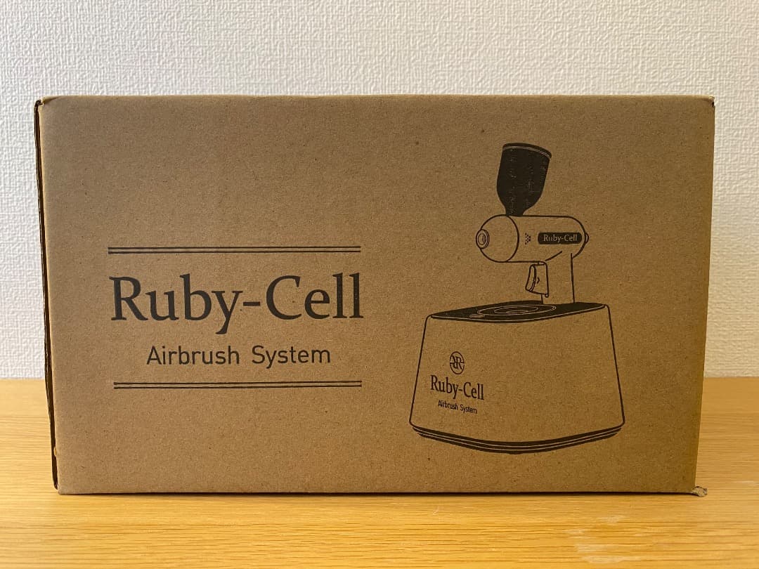 【新品・未使用】ルビーセル　エアブラシ・システム