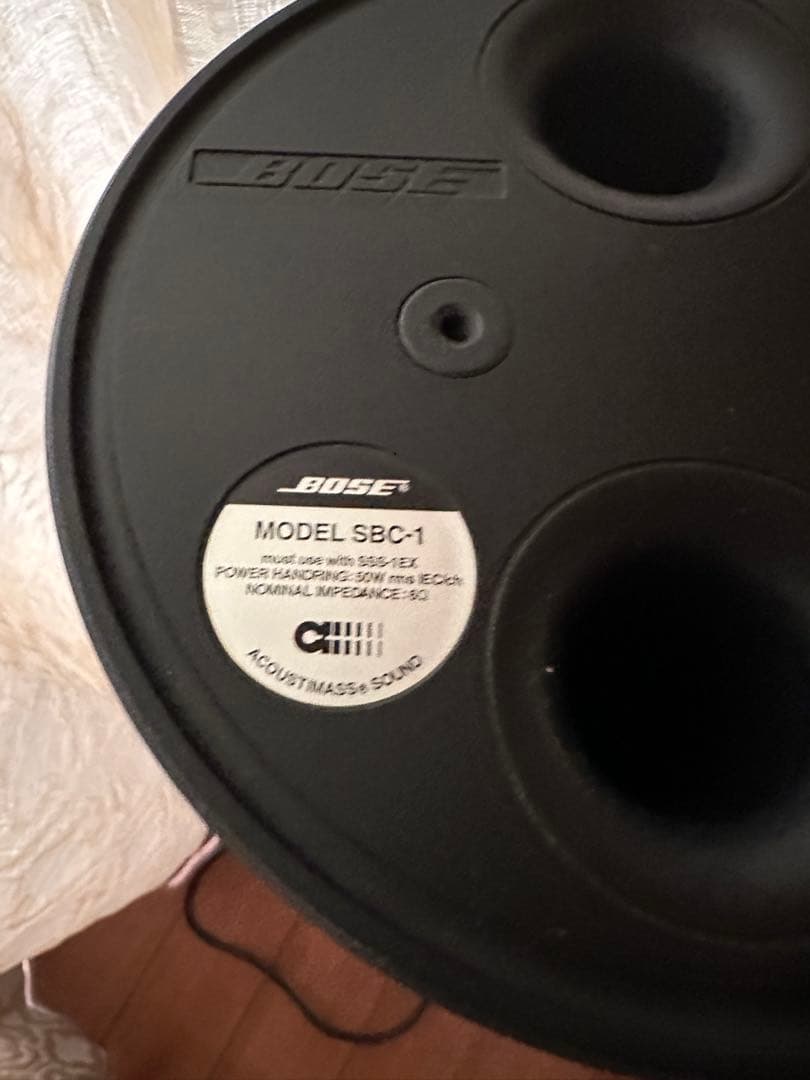 ボース・アクースティマス・ベースシステムSBC-1 ジャンク？