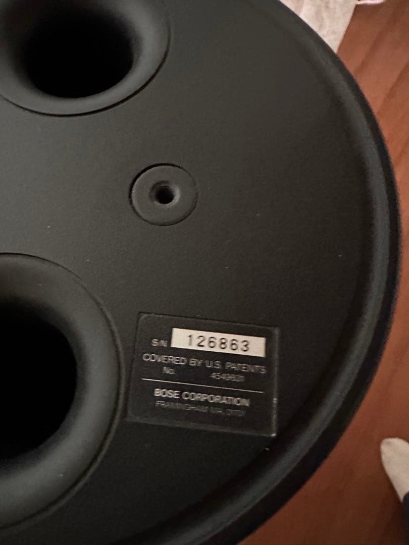 ボース・アクースティマス・ベースシステムSBC-1 ジャンク？