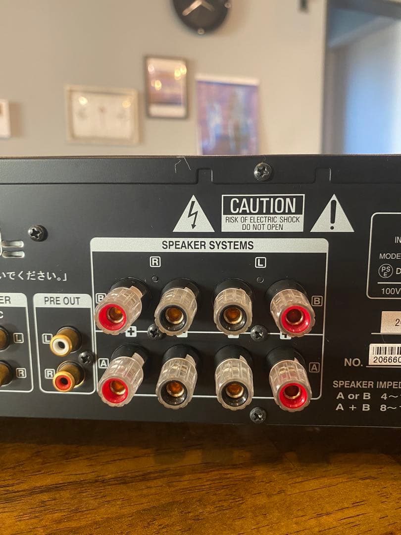 DENON PMA-390RE アンプ ブラック デノン