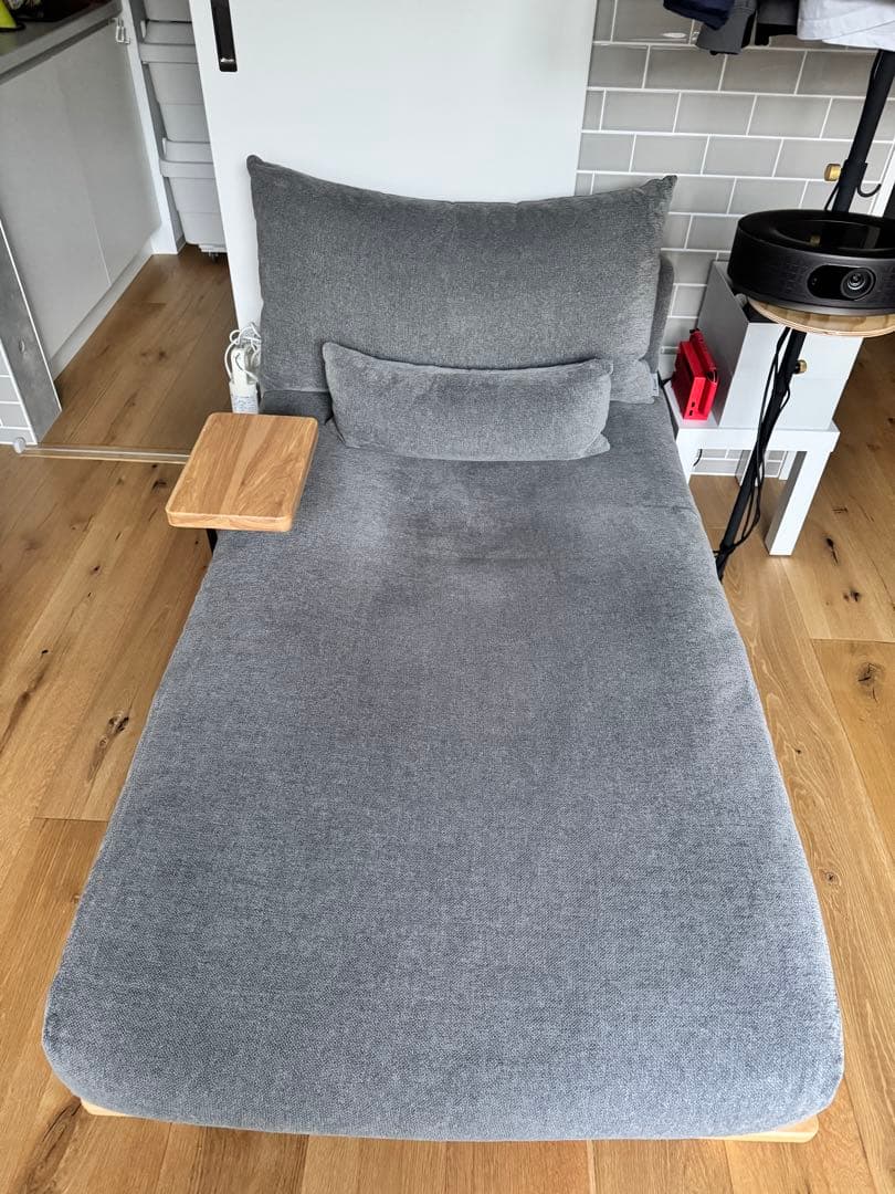 【送料込】Fumi 幸せになるソファ　ロング + サイドテーブル　セット